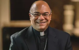 Bishop Shelton Fabre of Houma-Thibodaux, who has praised the 'Open Wide Our Hearts' online exhibit from the Green Bay diocese.   Diocese of Houma-Thibodaux.