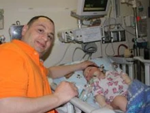 Baby Joseph and his father, Moe Maraachli