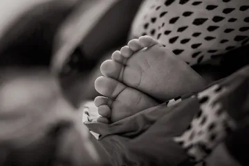 Baby feet Credit Unsplash CNA