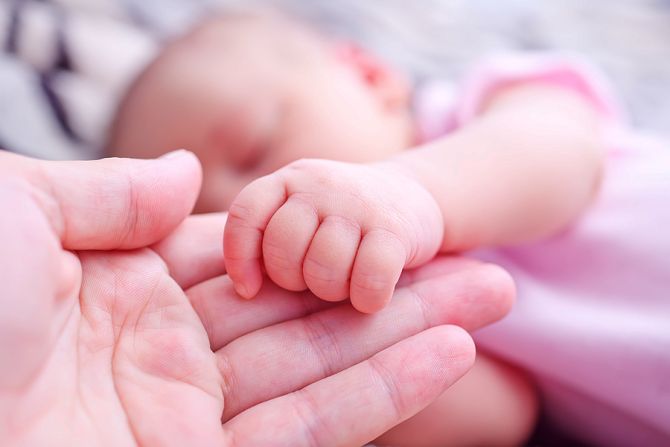 Baby girl Credit Gayvoronskaya Yana via wwwshutterstockcom CNA