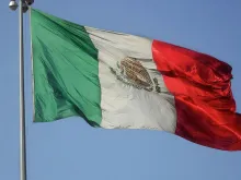 Mexican flag. 