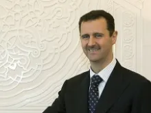 Bashar al-Assad, President of the Syrian Arab Republic in Damascus April 24, 2007. 