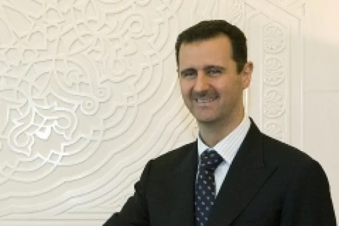 Bashar al Assad President of the Syrian Arab Republic in Damascus April 24 2007 Credit UN Photo Eskinder Debebe CNA 10 31 13
