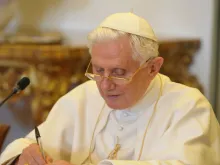 Vatican City - August 28, 2010: Pope Benedict XVI. 