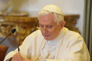 Vatican City - August 28, 2010: Pope Benedict XVI. Credit: L'Osservatore Romano
