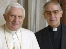 Pope Benedict XVI and Fr. Adolfo Nicolás