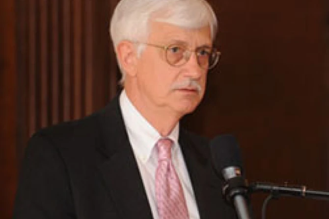 Berkley Center for Religion Peace and World Affairs senior fellow Thomas Farr Photo Credit Georgetown University  CNA US Catholic News 1 24 11