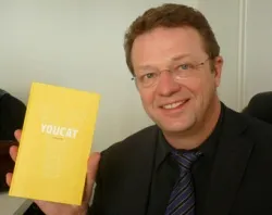 Youcat publisher Bernard Meuser talks to CNA on Feb. 23, 2012?w=200&h=150