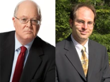 Catholic League president Bill Donohue and Rep. Andrew Manuse