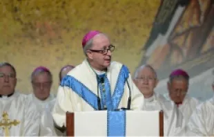  Bishop Noonan at the opening Mass for the 2014 Knights of Columbus convention in Orlando, Fla. Photo courtesy of the Knights of Columbus. 