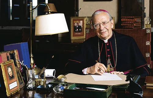 Bishop Alvaro del Portillo, who will be beatified Sept. 27 in Madrid. Photo courtesy of Opus Dei.?w=200&h=150