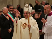 Bishop Angelo de Donatis at his Nov. 9, 2015 episcopal ordination in the Basilica of St. John Lateran. 