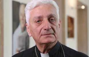Bishop Antoine Audo of Aleppo, Syria, in Rome on Sept. 16, 2015.
