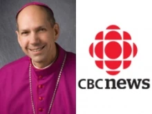 Bishop Donald Bolen and CBC News.