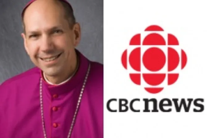 Bishop Donald Bolen CBC News CNA World Catholic News 4 23 12