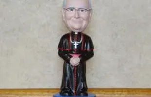 Bishop Donald Trautman Bobblehead Doll / Courtesy Fr. John Detisch 