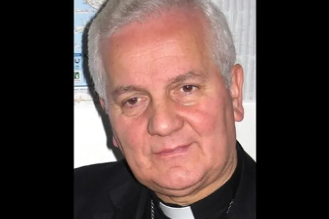 Bishop Franjo Komarica of Banja Luka Credit Aid to the Church in Need CNA 12 3 13