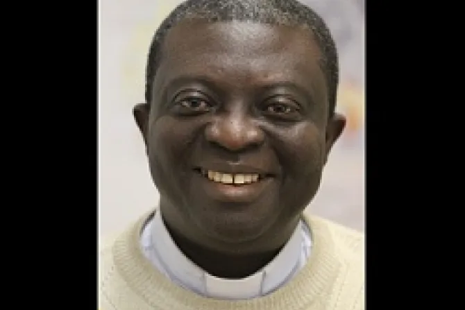 Bishop Hyacinth Egbebo is the administrator of the Apostolic Vicariate of Bomadi in Nigeria s Niger Delta Credit Aid to the Church in Need CNA 1 7 14
