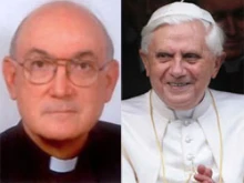  Bishop Carassco and Pope Benedict