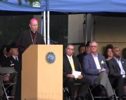 Bishop James Conley speaks at the July 22, 2012 prayer vigil in Aurora, Colo.?w=200&h=150