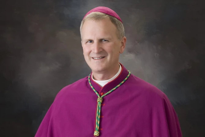 Bishop James V Johnston Jr of Spriengfield Cape Girardo Credit File Photo CNA 9 15 15