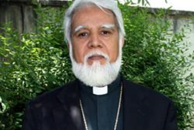 Bishop Joseph Coutts of Faisalabad  Pakistan Credit ACN CNA World Catholic News 8 8 11