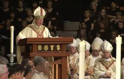 Bishop Kevin W. Vann gives the homily during his installation Mass as the fourth bishop of Orange, Calif. ?w=200&h=150