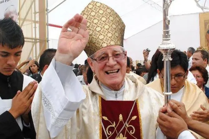 Bishop Miguel Irizar Campos Credit Diocese of Callao