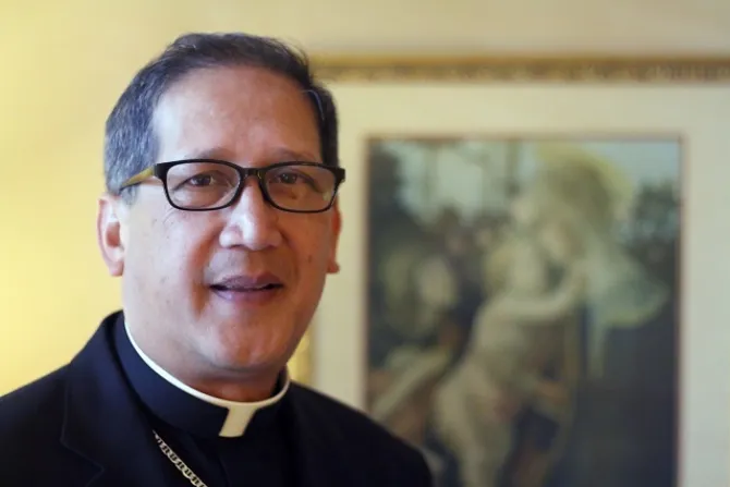 Bishop Oscar Azarcon Solis is the first Filipino American to head a diocese in the US Credit Archdiocese of Los Angeles CNA