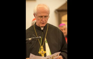 Bishop John Pazak, who was appointed head of the Ruthenian eparchy of Phoenix May 7, 2016, participates in ecumenical prayer in Toronto in 2010.   michael_swan via Flickr (CC BY-ND 2.0).