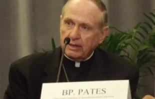 Bishop Richard E. Pates of Des Moines, chairman of the U.S. bishops' Committee on International Justice and Peace. 