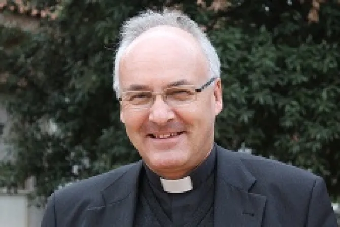 Bishop Rudolf Voderholzer of Regensburg Germany in Rome Septermber 11 2013 Credit Estefania Aguirre CNA 2 CNA 9 11 13