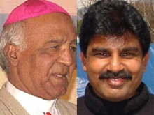 Bishop Anthony Rufin and the late Shahbaz Bhatti