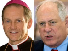 Bishop Thomas Paprocki and Governor Pat Quinn