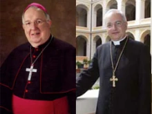 Bishop Timothy McDonnell and Cardinal Mauro Piacenza