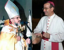 Bishops Vartan Waldir Bogohossian and Giorgio Bertin (l to r)?w=200&h=150