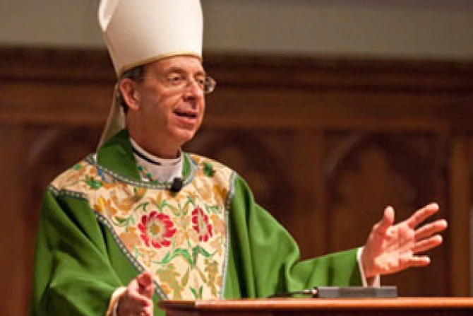 Bishop William E Lori Credit Knights of Columbus CNA US Catholic News 3 20 12