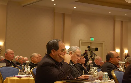 Bishops from across the United States take part in the USCCB's 2013 Fall General Assembly in Baltimore. ?w=200&h=150