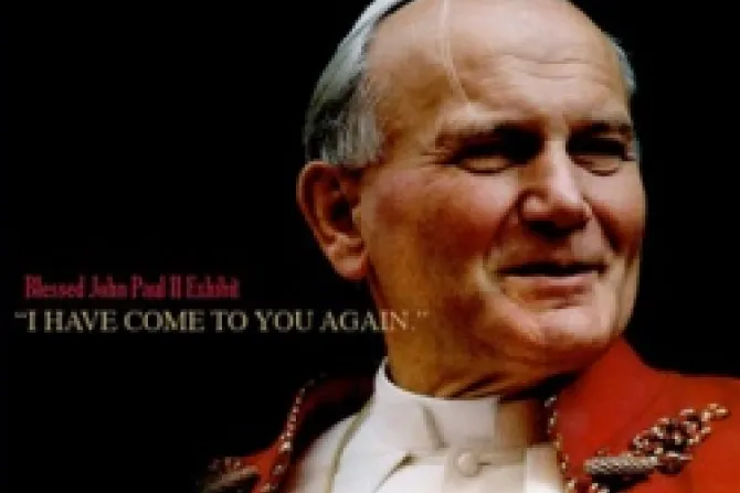 Bl John Paul II Exhibit CNA US Catholic News 4 13 12