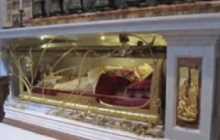 Bl. Pope John XXIII's tomb under the altar of St. Jerome   John Mosbaugh