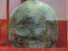 The head of St. John the Baptist kept in San Silvestro in Capite