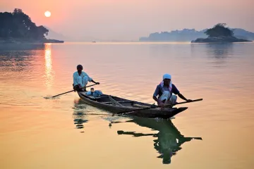 Boatmen in Guwahati Assam India Credit Michael FOley via Flickr CC BY NC ND 20 CNA 7 24 15