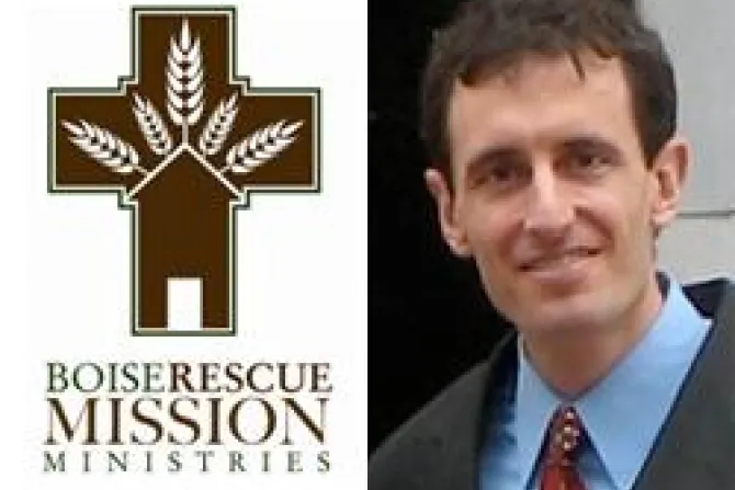 Boise Rescue Mission Ministries Luke Goodrich CNA US Catholic News 9 22 11