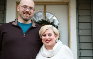 Chad and Melissa Buck. Image via Becket Fund. null