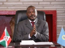 Burundi's President Pierre Nkurunziza. 