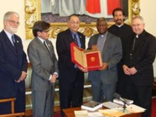CALL Leaders meet with Cardinal Peter Turkson in the Vatican