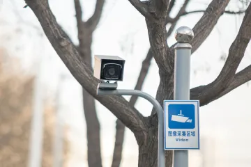 CCTV Security Camera in China Beijing Credit Openfinal Shutterstock