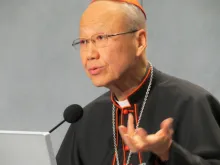 Cardinal John Tong Hon, Apostolic Administrator of the Diocese of Hong Kong. 