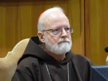 Cardinal Sean O'Malley at the Ecclesia in America Conference Dec 12, 2012. 