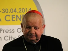 Cardinal Stanisław Dziwisz, pictured in Rome April 25, 2014.